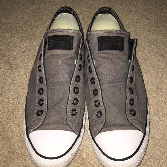 mens no lace converse